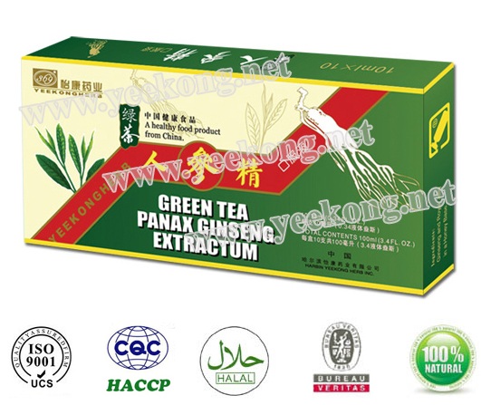 Panax Ginseng Extractum with Green Tea