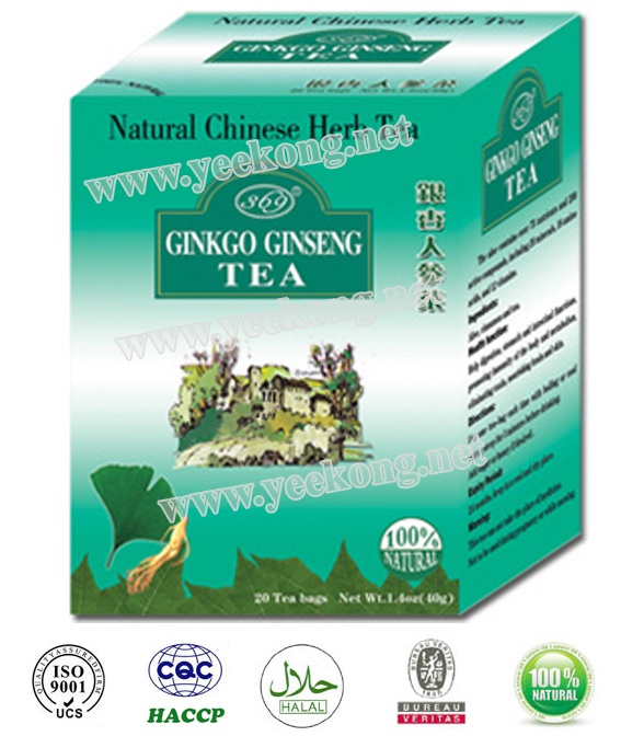 Ginkgo Ginseng Tea